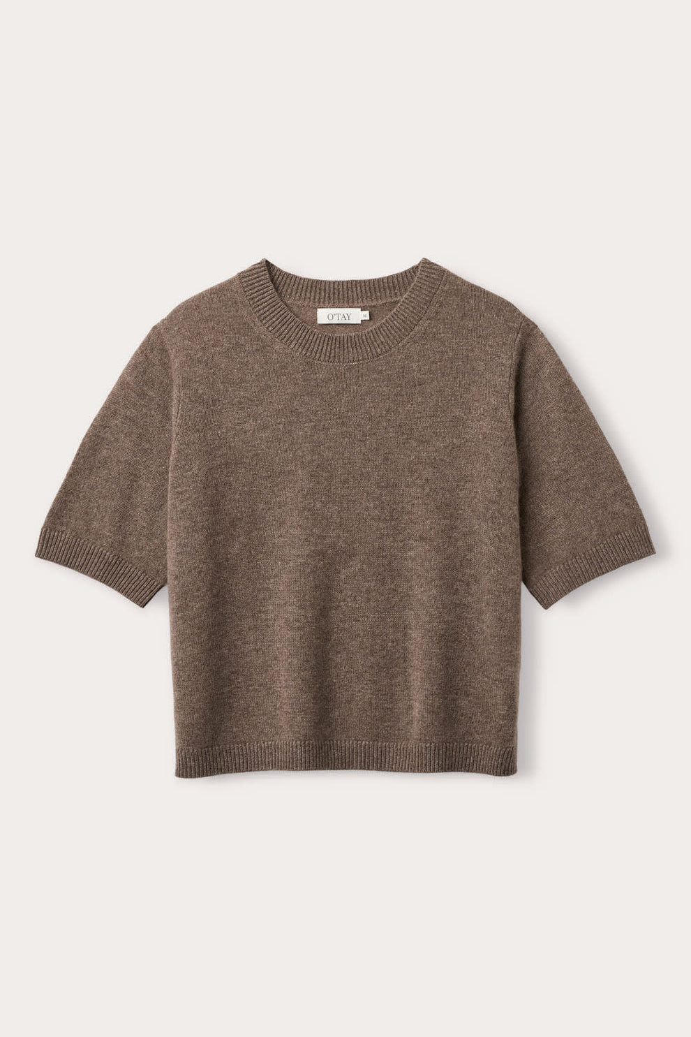 T-shirt i 100%cashmere