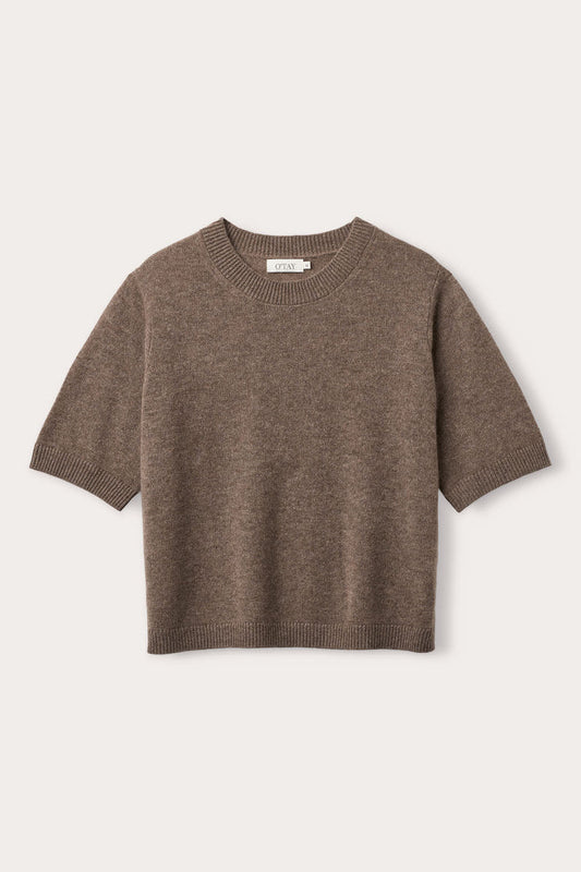 T-shirt i 100%cashmere